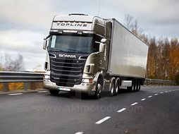 Популярность грузовиков из Европы 